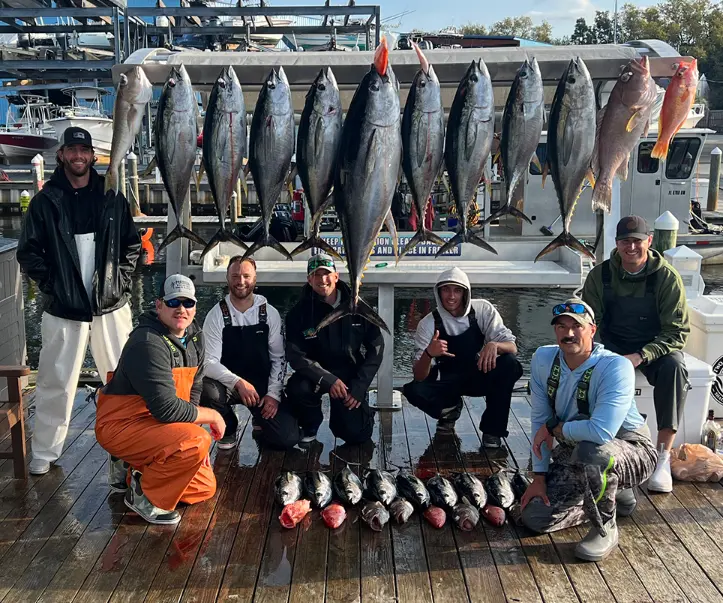 finatical charters oil rig trip catch